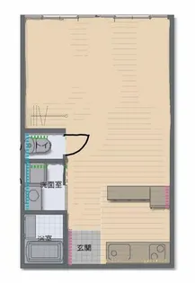 アザミ白浜ビル【307号室】の間取り