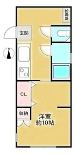 小林荘【3号室】の間取り