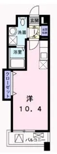 京都府京田辺市薪畠【マンション】の間取り