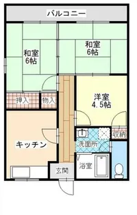 兵庫県丹波市柏原町挙田【マンション】の間取り