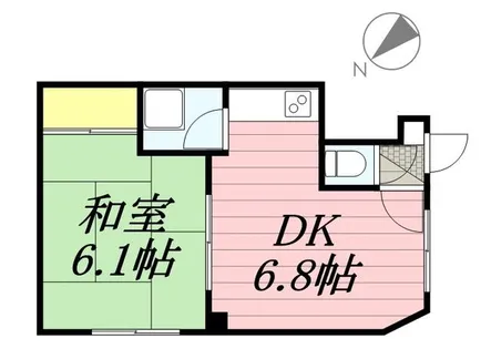 第一辻口荘【000A号室】の間取り
