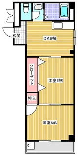 岩崎岩屋ビル【3階】の間取り