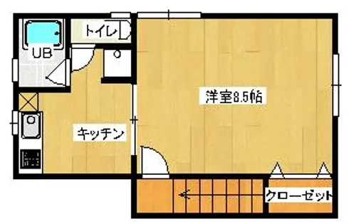 エトワール篠原【202号室】の間取り