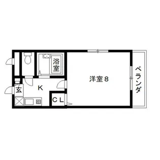 アクシス北本町【201号室】の間取り