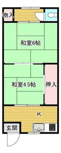 木村文化【1階】の間取り