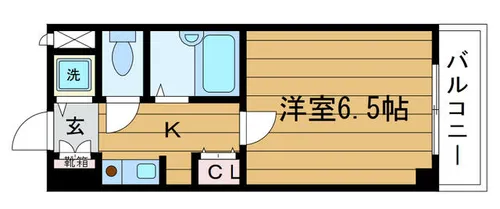 サンモール庄屋【3階】の間取り