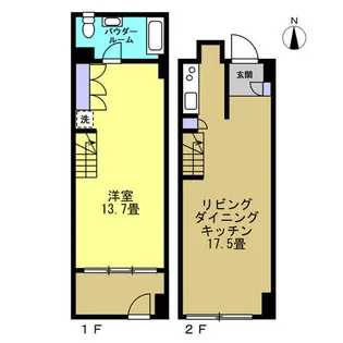 FLATS GAZERY(フラットガゼレイ【203号室】の間取り