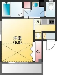 ガーデンヒルズ【3階】の間取り