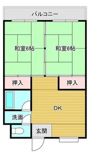 和歌山県田辺市東山1丁目【マンション】の間取り