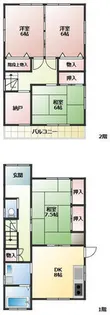 滋賀県大津市坂本7丁目【一戸建】の間取り