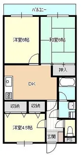 第2シンコーマンション【203号室】の間取り