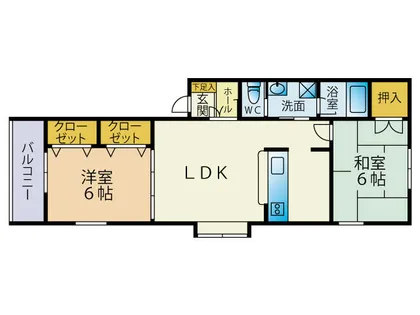 フレーレⅡ【2階】の外観