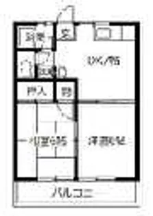 サンハイツ開明【201号室】の間取り