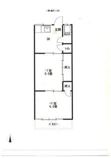 サニーコート苗代【103号室】の間取り