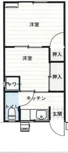 兵庫県尼崎市杭瀬本町1丁目【アパート】の間取り