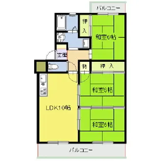 第2藤喜ビル【302号室】の間取り