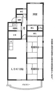 グランド・シティー【206号室】の間取り