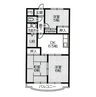 エステート21【105号室】の間取り