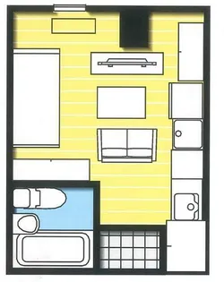 シャンボール札幌【5階】の間取り