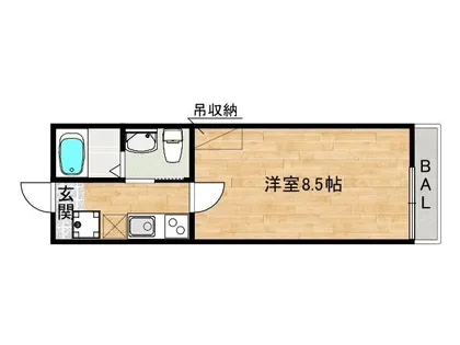 La Festa Saiin【1階】の間取り