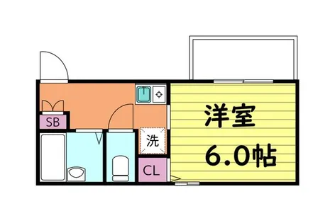 眞柄ビル【4階】の間取り