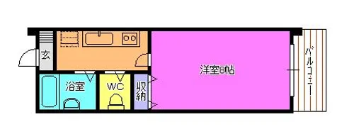 グレースアカマツ【5階】の間取り