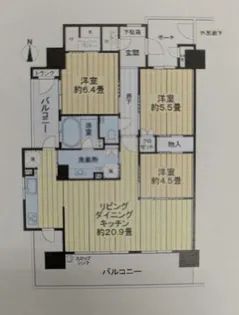サーパス和歌山駅前【5階】の間取り