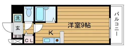 大阪府吹田市泉町2丁目【マンション】の間取り