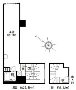 湊川公園パークハウス【1階】の間取り