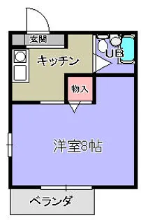 滋賀県高島市今津町大供大門1丁目【アパート】の間取り