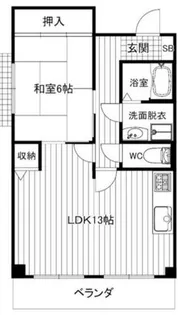 京都府京都市伏見区桃山町和泉【マンション】の間取り