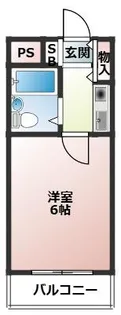 近松ビル【303号室】の間取り