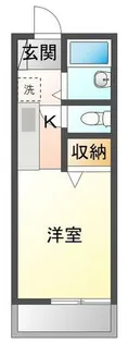 レクスコート【202号室】の間取り