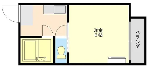 フレンドリー黒門【902号室】の間取り