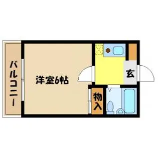 兵庫県神戸市東灘区御影中町2丁目【マンション】の間取り