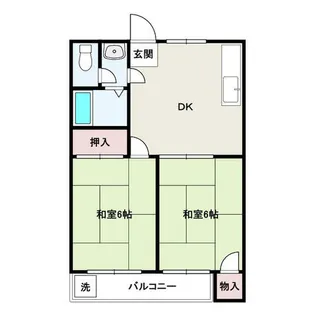 大阪府守口市藤田町3丁目【マンション】の間取り