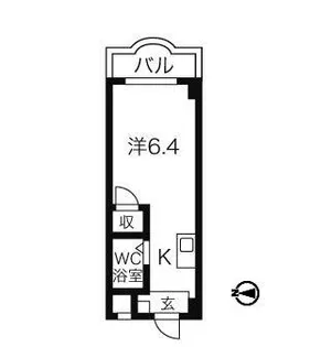 クレールショーワIII【4階】の間取り