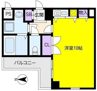 兵庫県神戸市東灘区深江北町1丁目【マンション】の間取り
