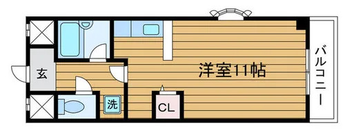 メゾン・ド・ボヌール【1階】の間取り