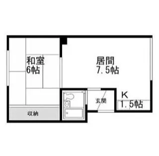 北海道札幌市東区北四十六条東12丁目【アパート】の間取り