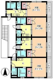 コーポ和久【2階】の間取り