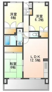 グリーンクロス95【502号室】の間取り