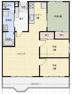 ガーデンハイムB棟【205号室】の間取り