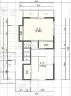 福岡県北九州市若松区二島5丁目【一戸建】の間取り