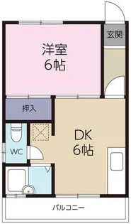 LANBO101【D号室】の間取り