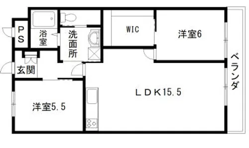 サンシャインハイツⅡ【703号室】の間取り