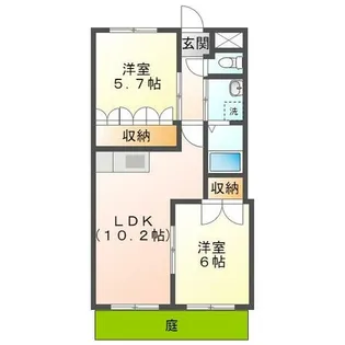 Neo Heim おばさ【2階】の間取り