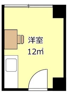 ドミトリー太田【1階】の間取り
