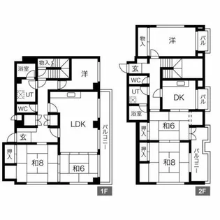 リアライズ金山(旧フォーエバー金山)【702号室】の間取り