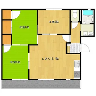 フレグランスK【202号室】の間取り